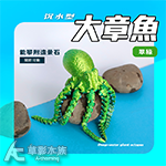 沉水型 大章魚（翠綠）