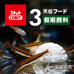 COMET 可美多 熱帶魚三日假期飼料 大圓4PCS